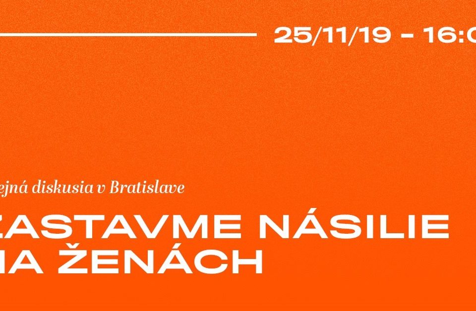 Upútavka: Zastavme násilie na ženách - verejná diskusia (video)
