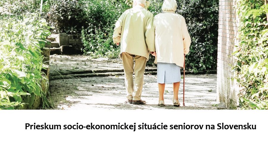 Titulná strana: Prieskum socio-ekonomickej situácie seniorov na Slovensku, R. Bednárik, IVPR, 2019