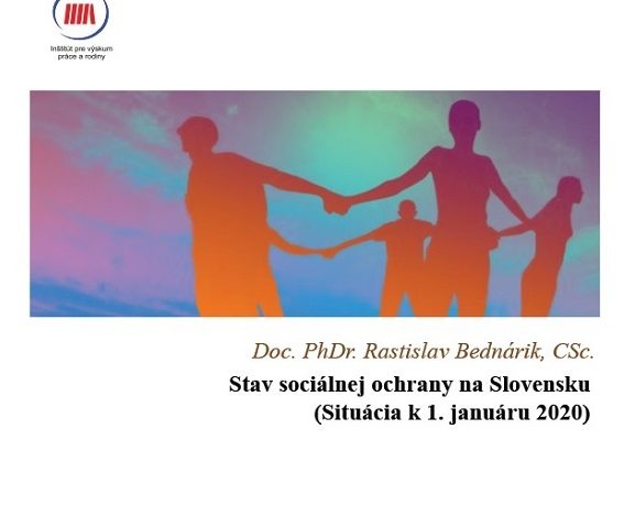 Titulná strana: Stav sociálnej ochrany na Slovensku. Situácia k 1. januáru 2020 (Rastislav Bednárik, 2020)