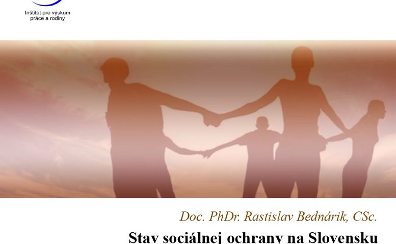 Titulná strana publikácie Stav sociálnej ochrany na Slovensku (Situácia k 1. januáru 2021)