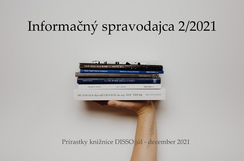 Titulná strana Informačného spravodajcu DISSO 2/2021