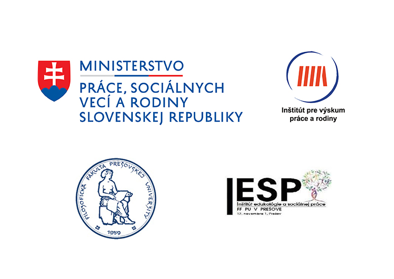 Logo MPSVR SR, IVPR, FF PU v Prešove, IESP