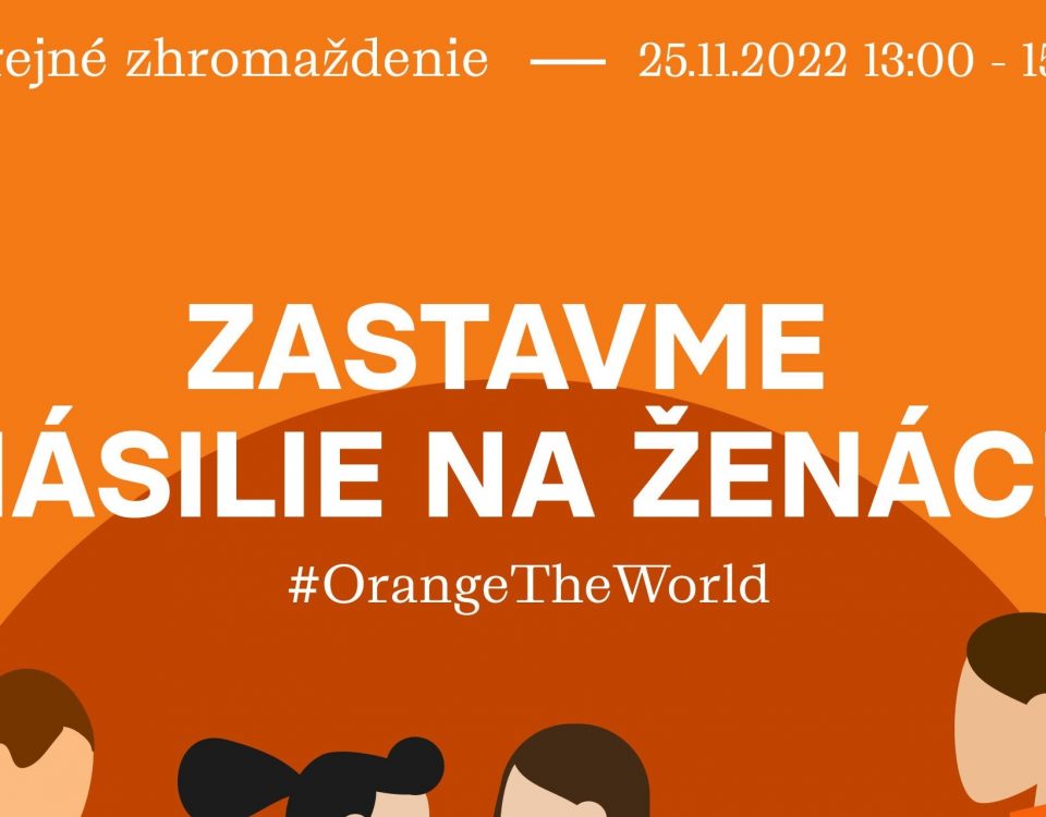 Zastavme násilie na ženách 2022