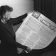 Eleanor Roosevelt s Všeobecnou Deklaráciou ľudských práv (1948)