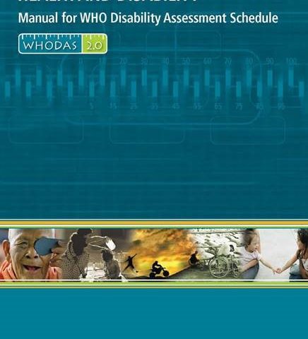Titulná strana dokumentu Measuring health and disability : manual for WHO Disability Assessment Schedule (‎WHODAS 2.0)‎
