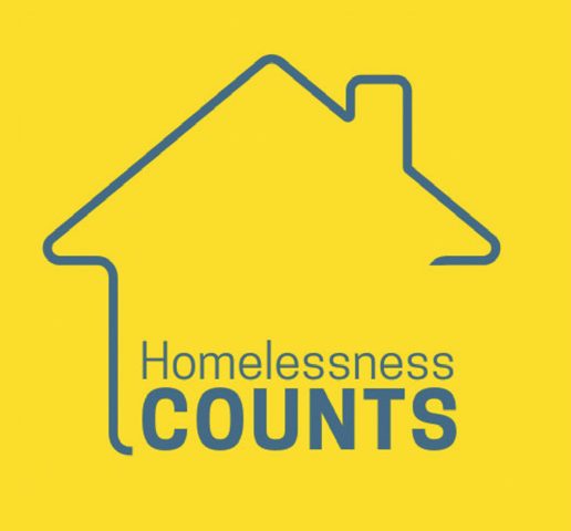 Logo Homelessness Counts - Európske sčítanie ľudí bez domova