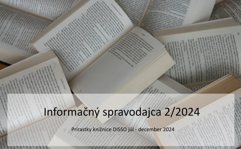 Titulná strana Informačného spravodajcu DISSO 2/2024