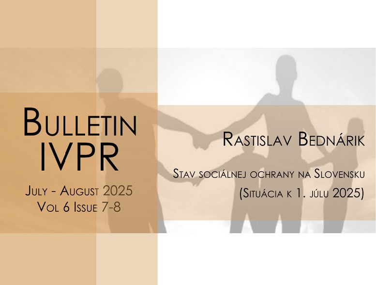 Titulná strana Bulletinu IVPR 7-8/2025