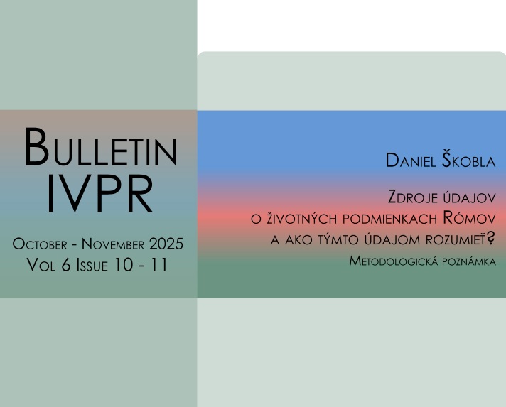 Titulná strana Bulletinu IVPR 10-11/2025
