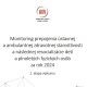 Titulná strana výskumnej správy Monitoring prepojenia ústavnej a ambulantnej zdrav. starostlivosti... Mičicová Ľuptáková, 2025